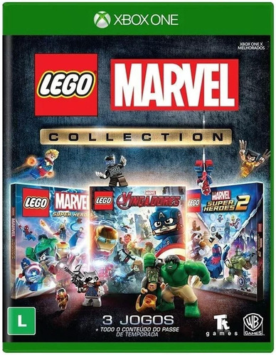 Lego Marvel Collection - Mídia Física - Novo - Xbox One