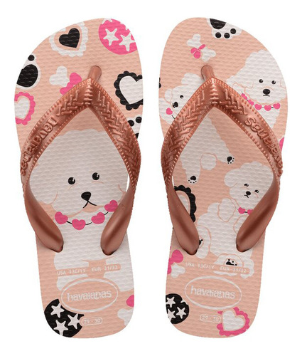 Sandalia Infantil Havaianas Top Pets 012.46823