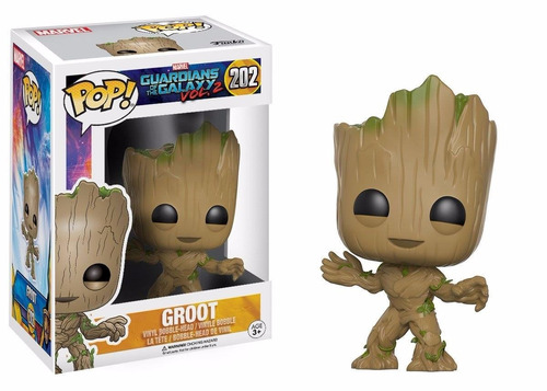 Funko Pop Guardianes De La Galaxia Vol2 Groot N° 202