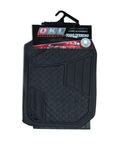 Cubre Alfombra Universal Todo Terreno 2 Piezas Delanteras