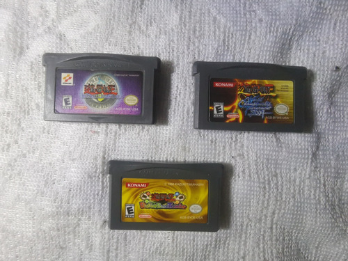 3 Juegos Yugioh Game Boy Advance 