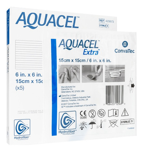 Aquacel Extra 15x15cm (5 Piezas)