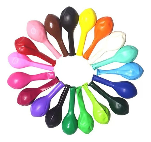 Pelotas De Plástico Por Mayoreo, 100 Pelotas Para Inflar