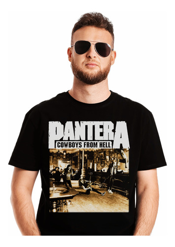 Polera Pantera Cowboys From Hell Metal Abominatron