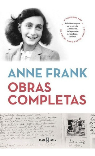 Libro Anne Frank Obras Completas - Anne Frank