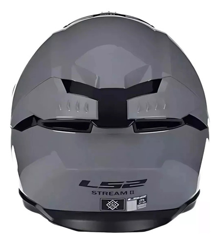 Capacete Ls2 Ff808 Stream 2 Monocolor Nardo Grey Cinza