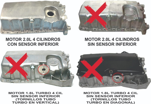 Carter Aceite P/sensor Silicon Y Junta Jettaa499-052.0l