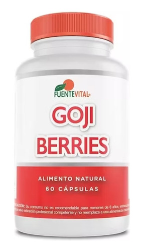 Goji Berries  Organico  Control Peso - 60 Cápsulas 