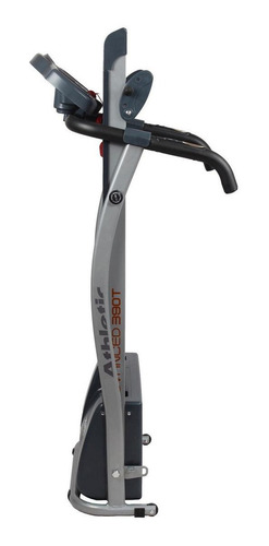 Imagen 3 de 3 de Caminadora eléctrica Athletic Works Advanced 390T 220V color negro y gris