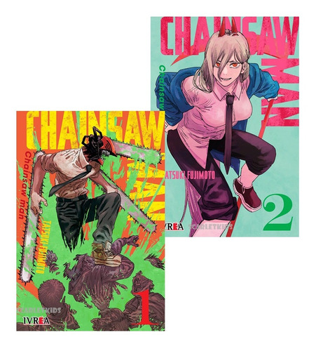 Manga Chainsaw Man 2 Tomos Elegi Tu Tomo Fujimoto Ivrea Sk