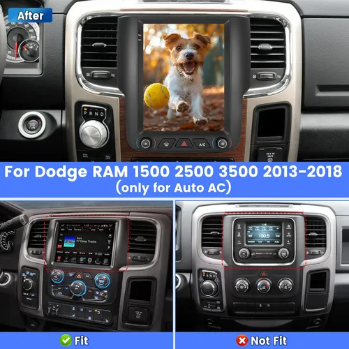 Radio Para Coche Dodge Ram 1500 2500 3500 2013-2018 9.7 Andr