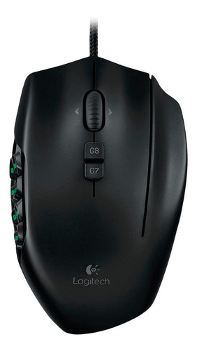 Mouse Logitech G600 Mmo Gaming Black Usb