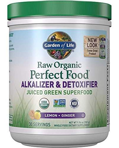 Garden Of Life Alkalizer De Alimentos Orgánicos Perfectos Y