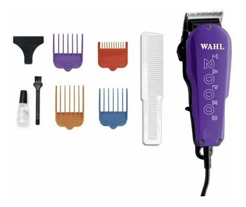 Wahl Taper 2000 Motor V5000 Clipper Morado 8pz Profesional