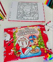 Comprar Livro De Colorir Coco Wyo - Um Natal Quentinho