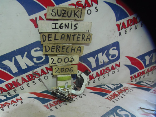 Chapa Con Cierre Delantera Derecha Suzuki Ignis 03-06