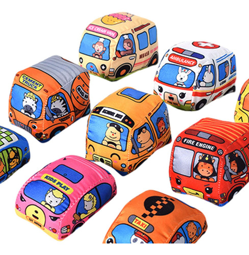 Juguete De Coches Blandos Con Bolsa De Almacenamiento De