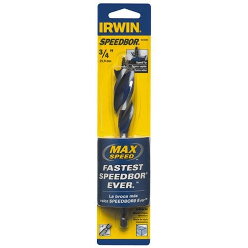 Irwin 3041004 Speedbor Max 3/4-pulgada Por Una Pulgada De Pa