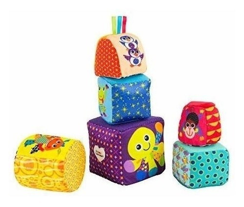 Bloques De Juguete Lamaze Mix Y Match Activity, Multi