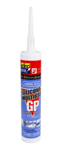 Silicona Universal Multiusos  Antihongo Claro Aladino 280ml