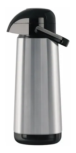 Garrafa Térmica De Pressão 1,8 Litro Inox Lúmina Ponte Lar Utilid...