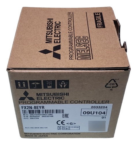 Modulo De Salidas A Relay Fx2n-8eyr Para Plc´ Mitsubishi.