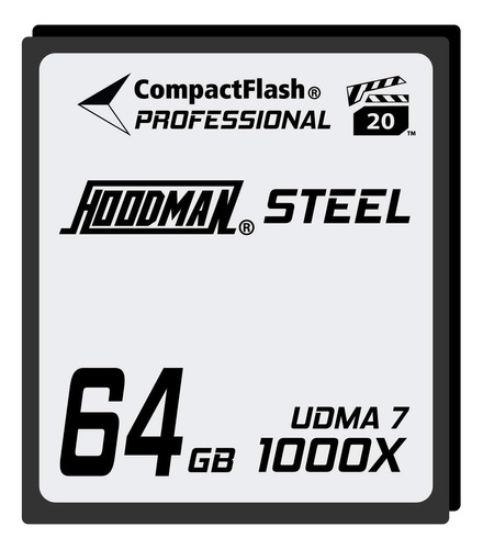 1000x Raw Acero Clase 7 Tarjeta Compactflash De Alta Ve...