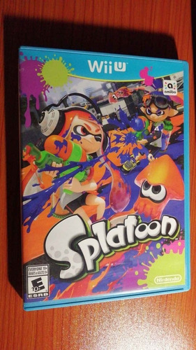 Splatoon Juego Para Wii U Con Caja - Usado