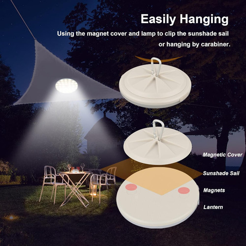 Luz Led Todoterreno Y Linterna De Camping Recargable