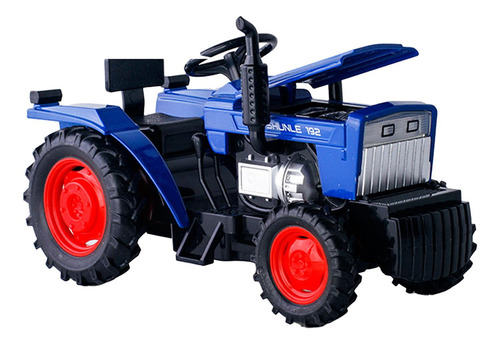 1:32 Modelo De Tractor Agrícola De Juguete Tractor Azul