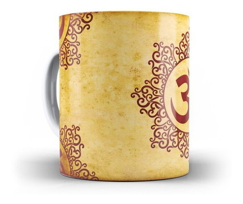 Caneca Símbolo Om Meditação  Yoga