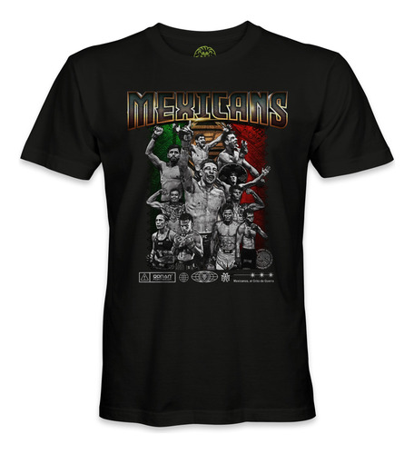 Playera Ufc Mexico Mma Brandon Moreno Yair Pantera Mexicans