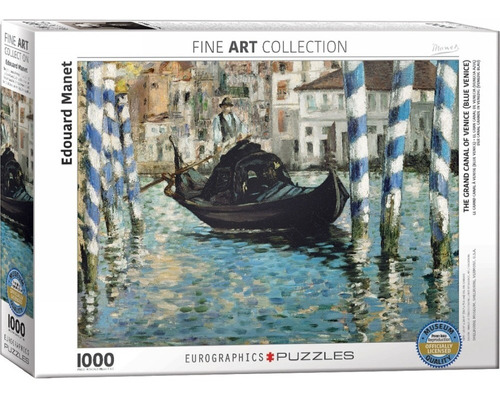 Puzzle 1000 Piezas Monet Le Grand Canal Veni  Eurographics  