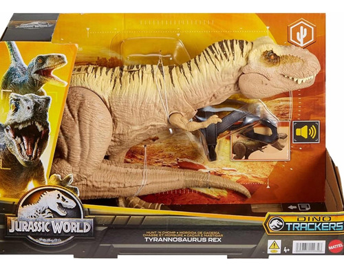 Jurassic World Dinosaurio T.rex Mordida De Caceria