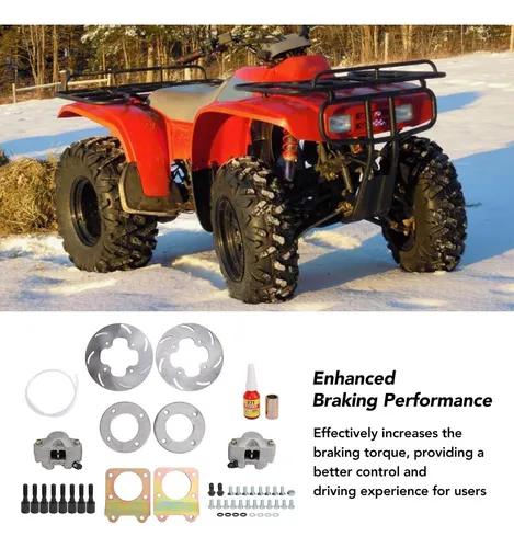 For Kit De Conversión Freno Disco Delantero Atv Frenado