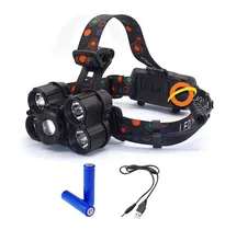 Comprar Linterna Minero Recargable Led Lumens Minero Cabeza Vincha