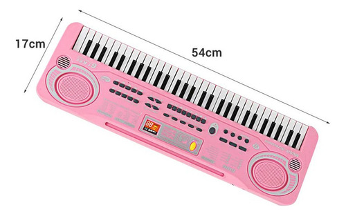 An Instrumento Musical Piano Teclado Digital Usb Órgano