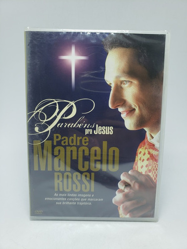 Dvd Padre Marcelo Rossi - Parabens Para Jesus Original Lacra