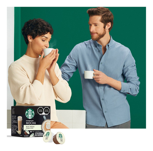 Starbucks Nescafé Dolce Gusto Cápsulas De Café White Mocha
