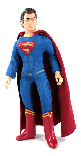 Figura mego articulada superman dc-henry cavill. 20cm.