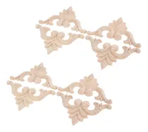 Comprar Muxsam Apliques Tallados En Madera, Calcomanías Little Onl.