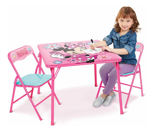 Minnie Mouse Activity Table Sets Folding Childrens Table & C