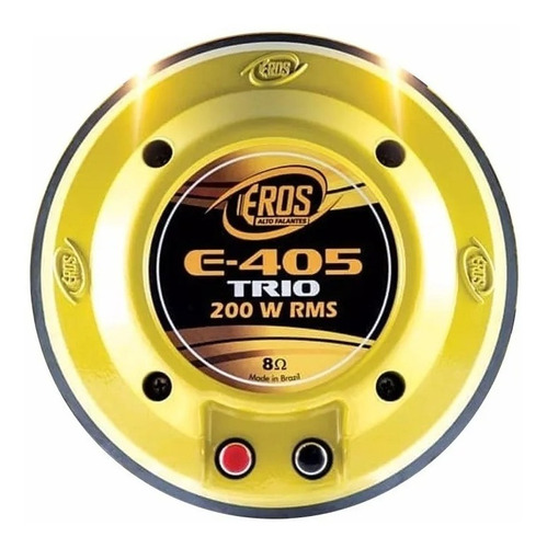 Kit 2 Peças Driver Eros E-405 Trio 200w Rms E405 Trio 8 Ohms