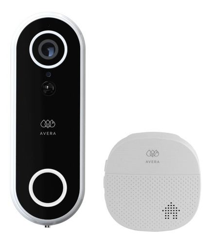 Avera Timbre Inalambrico Wifi App Iot Cámara Full Hd Td01c