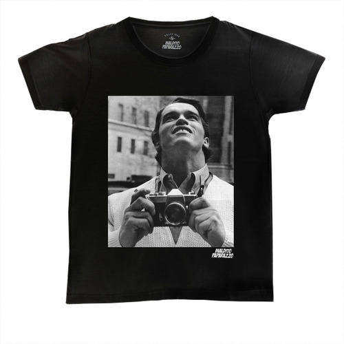 Paparazzo Arnold Terminator- Remera 100% Algodón