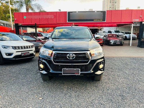Imagem 2 de 15 de Toyota Hilux Srv 2.8 Preto 2019