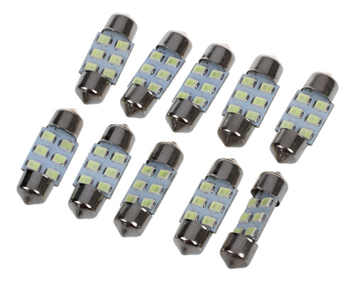 Lámpara Led Festoon De 10 X 6 3528 Smd, Iluminación Interior