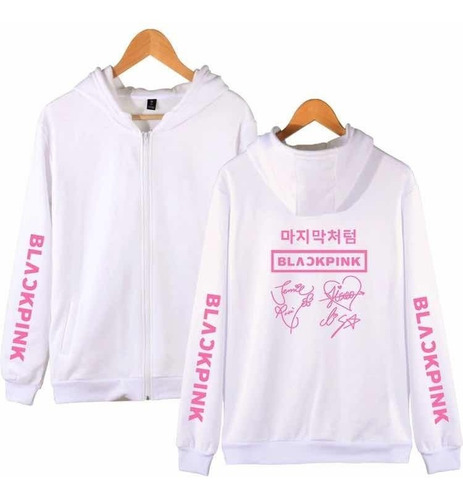 Buzo Blackpink Cremallera K7