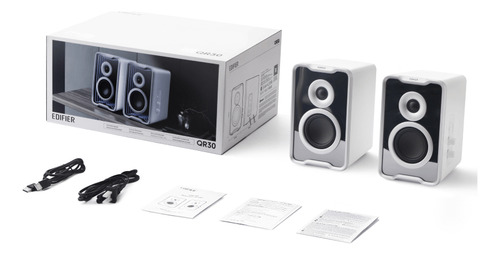 Edifier Qr30 Blanco Parlantes Activos