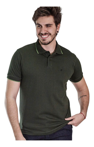 Camiseta Masculina Estampa Discreta Poá Anticorpus